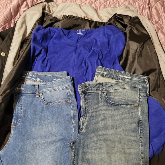 Jean jacket set - Picture 1 of 3